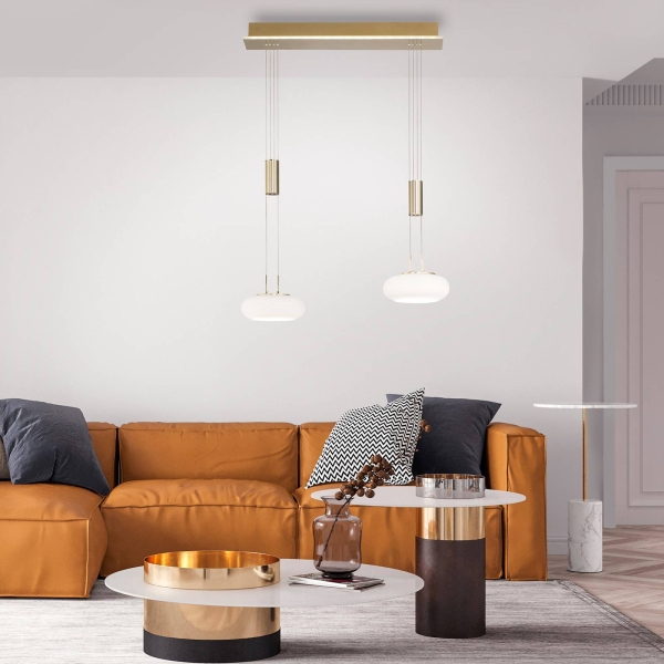 Q-Smart-Home Paul Neuhaus Q-ETIENNE LED hanglamp 2-lamps