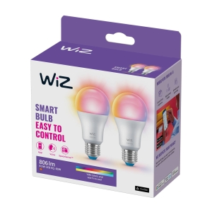 WiZ A60 LED lamp mat WiFi E27 8