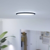 Wiz superslim led plafondlamp cct ø29cm zwart