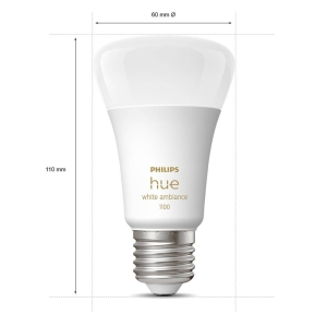 Philips Hue White Ambiance E27 8W LED lamp