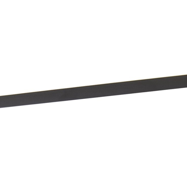 Plafondlamp zwart 80 cm incl. Led met afstandsbediening - live