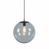 Art deco hanglamp grijs 35 cm - pallon