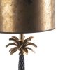 Art deco tafellamp brons met bronzen kap 35 cm - areka