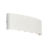 Buiten wandlamp wit incl. Led 10-lichts ip54 - silly