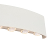 Buiten wandlamp wit incl. Led 10-lichts ip54 - silly