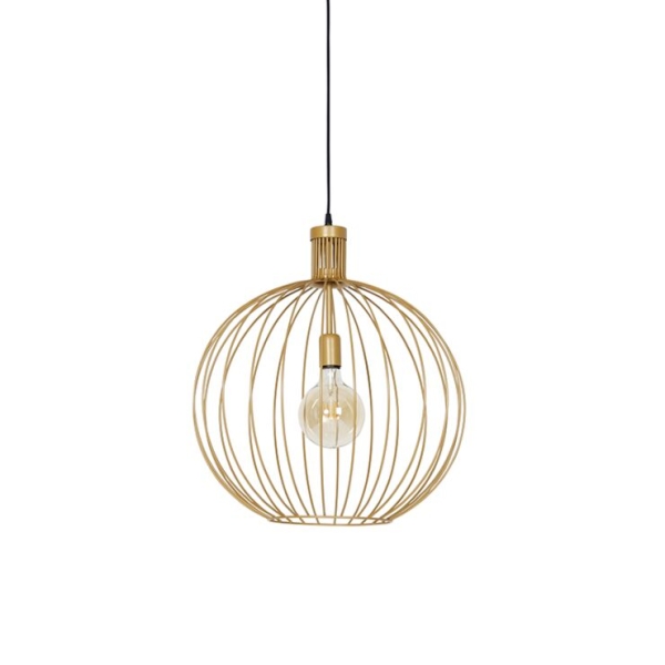Design hanglamp goud 50 cm wire dos 14