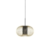 Design hanglamp goud met zwart 50 cm marnie 14