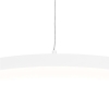 Design hanglamp wit 60 cm incl. Led 3-staps dimbaar - anello