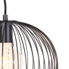 Design hanglamp zwart - wire dough