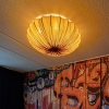 Design plafondlamp beige 60 cm 5-lichts - plu