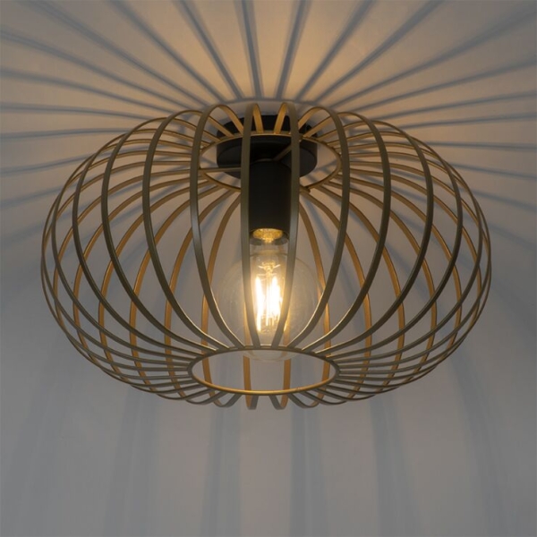 Design plafondlamp goud 39 cm - johanna