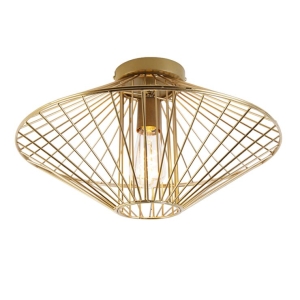 Design plafondlamp goud - Zahra