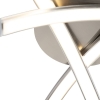 Design plafondlamp staal 3-lichts incl. Led - faleri