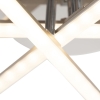 Design plafondlamp staal incl. Led verstelbaar - simona sei