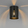 Design plafondlamp zwart - yana