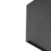 Design spot zwart vierkant 3-lichts - kaya