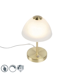 Design tafellamp goud dimbaar incl. LED - Joya