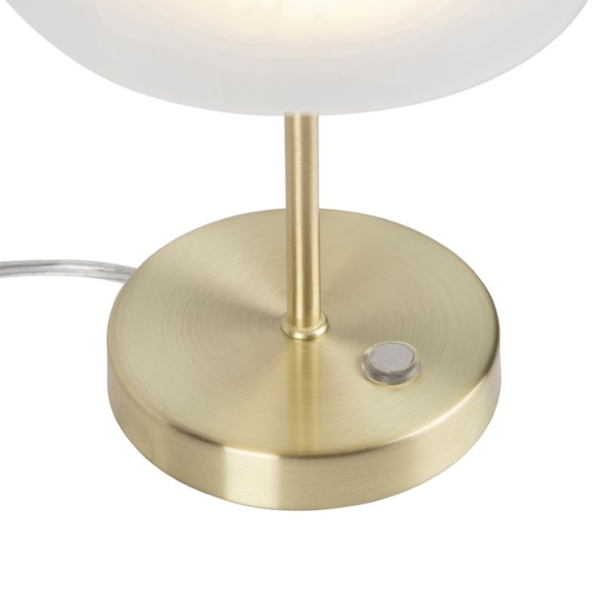 Design tafellamp goud dimbaar incl. Led - joya