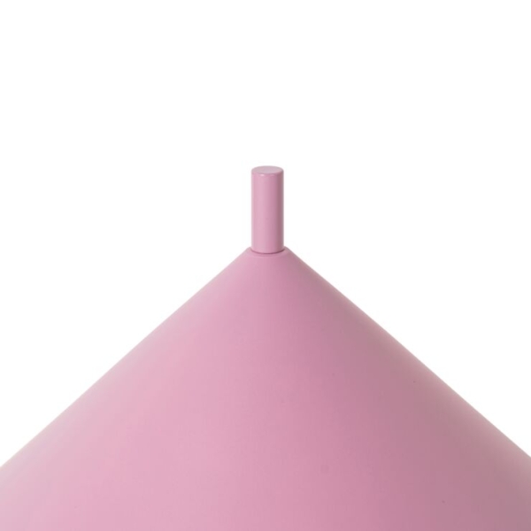 Design tafellamp roze - triangolo