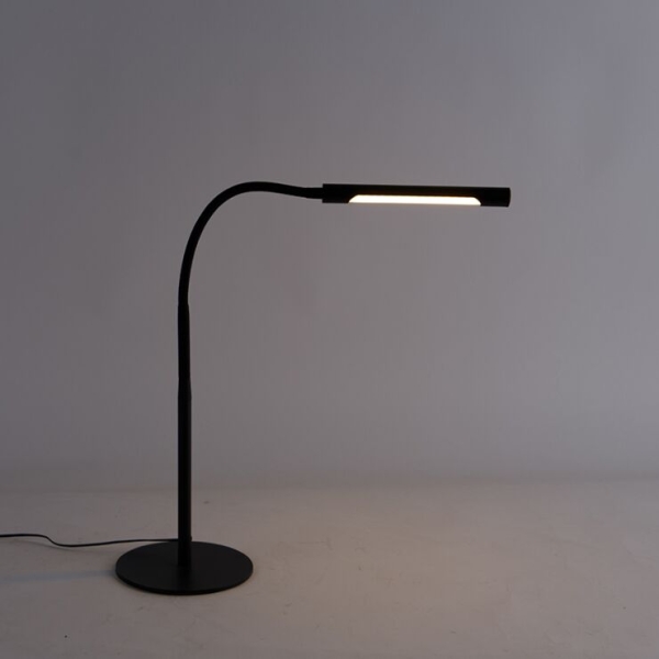Design tafellamp zwart incl. Led met touch dimmer - palka