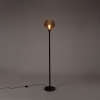 Design vloerlamp zwart 26 cm - sarella