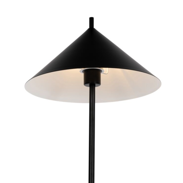 Design vloerlamp zwart - triangolo