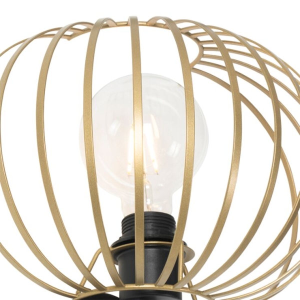 Design wandlamp messing 30 cm - johanna