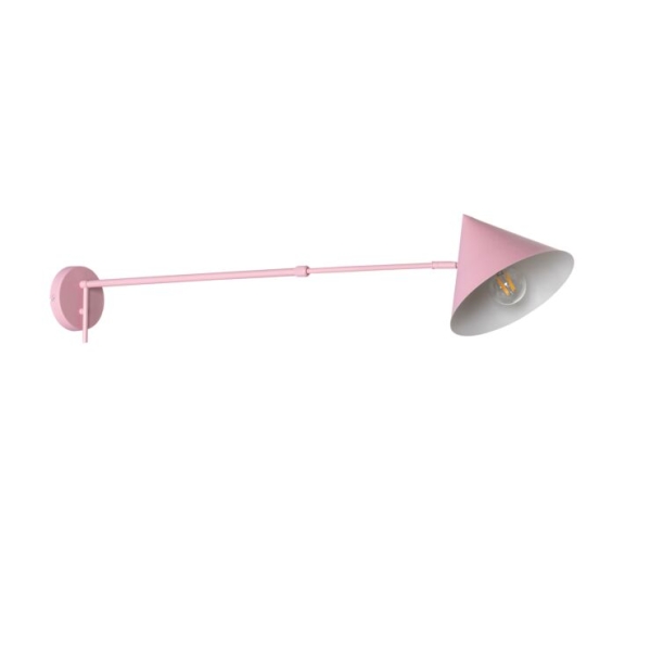 Design wandlamp roze verstelbaar - triangolo
