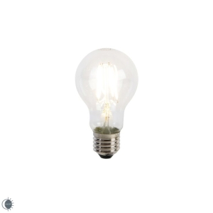 E27 LED lamp filament A60 schemersensor 4W 470 lm 2700K