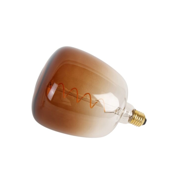 E27 dimbare led lamp deco 5w 130 lm 1800k 14 cm
