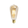 E27 dimbare led lamp st64 goldline 5w 380 lm 2200k
