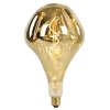 Hanglamp goud 2-lichts incl. Led spiegel goud dimbaar - cava luxe
