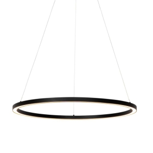 Hanglamp zwart 80 cm incl. LED 3-staps dimbaar - Girello