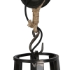 Industriële hanglamp zwart 40 cm - morgana