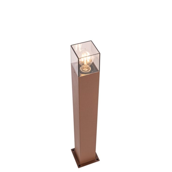 Industriële staande buitenlamp roestbruin 70 cm ip44 - denmark