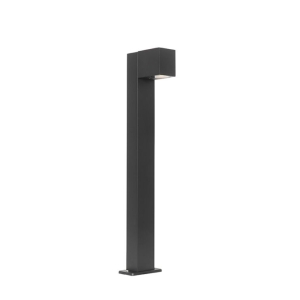 Industriële staande buitenlamp zwart 65 cm IP44 - Baleno