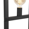 Industriële vloerlamp 2-lichts zwart - simple cage 2