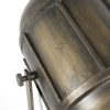 Industriële vloerlamp brons 140 cm - broca