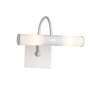 Klassieke badkamer wandlamp wit ip44 2-lichts - bath arc