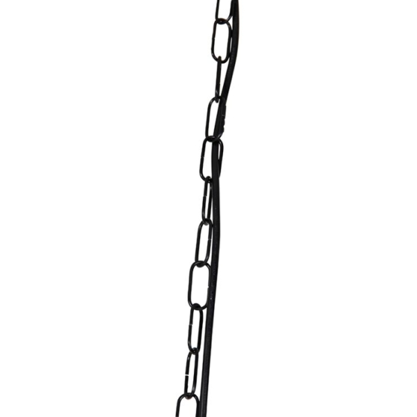 Klassieke kroonluchter zwart 8-lichts - giuseppe