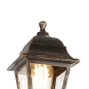 Klassieke lantaarn antiek goud 3-lichts ip44 - capital