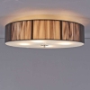 Klassieke plafondlamp antraciet 50 cm - rope