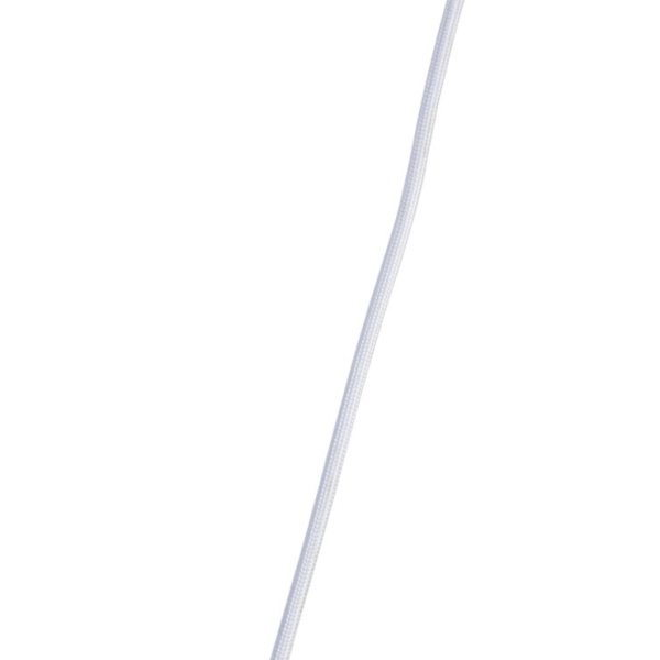 Landelijke hanglamp wit 45 cm - corda