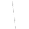 Landelijke hanglamp wit 60 cm - corda
