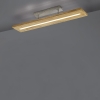 Landelijke plafondlamp hout incl. Led 3-staps dimbaar - linc