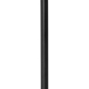 Landelijke tafellamp zwart met rotan 25 cm - kata