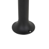 Modern buiten paaltje zwart 30 cm ip44 verstelbaar - ciara