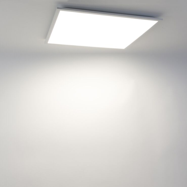 Modern led paneel voor systeem plafond wit vierkant - pawel