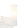 Moderne badkamer wandlamp wit ip44 - bath