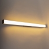 Moderne badkamer wandlamp zwart 92 cm ip44 - cascada